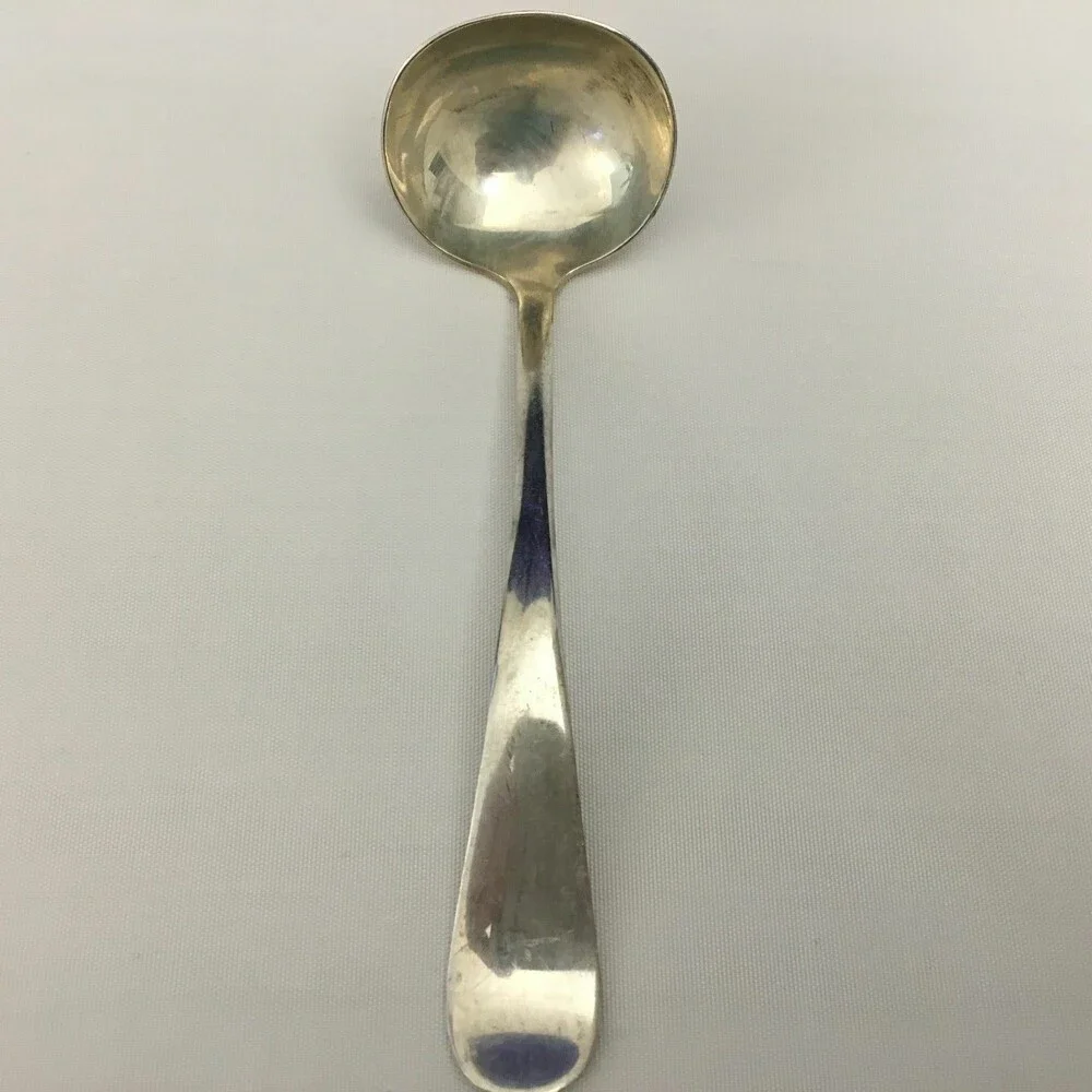 National Silver‎ Co Silver Plate Gravy Ladle Spoon